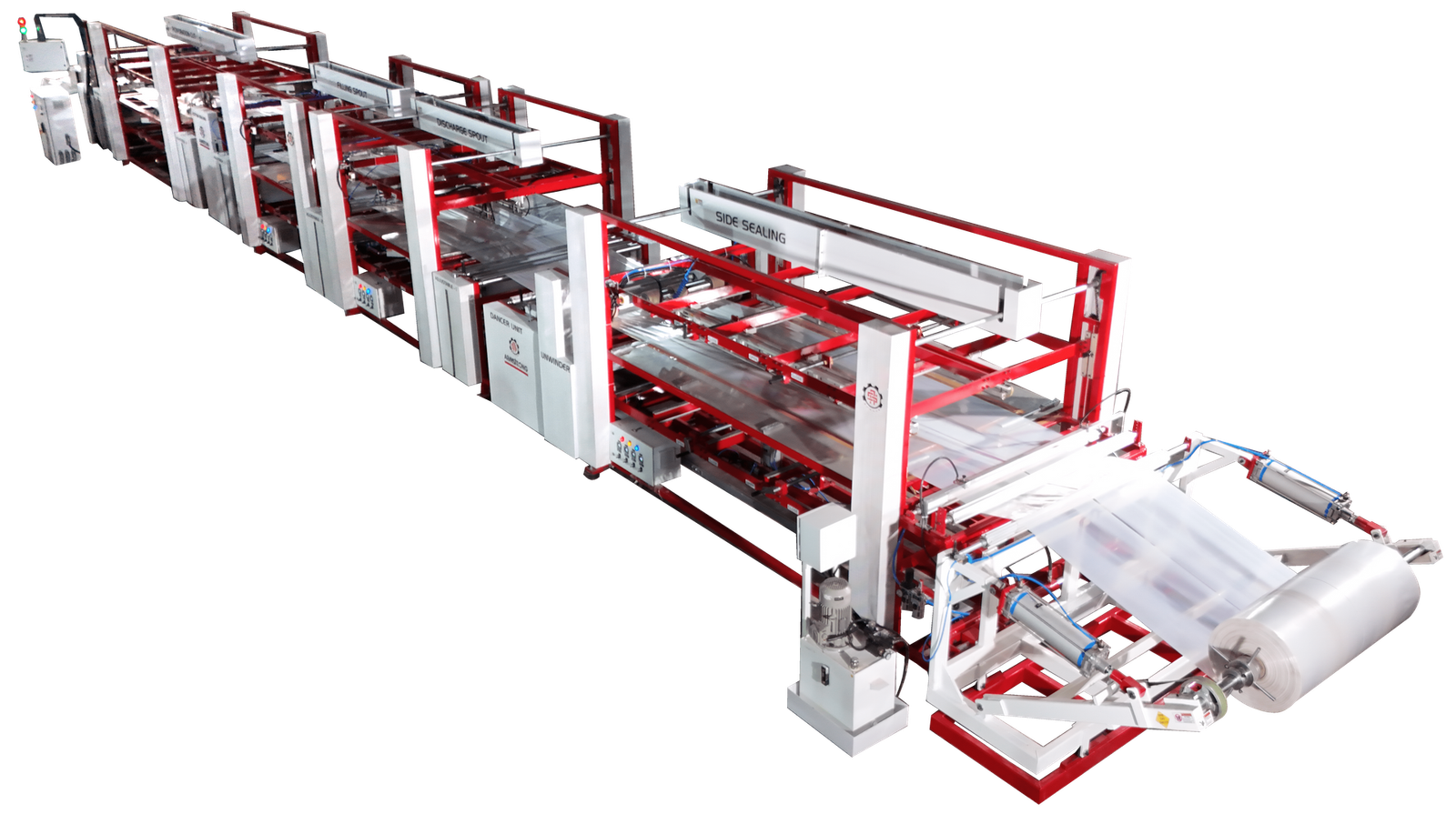 ARMSTRONG FORM FIT BOTTLE SHAPE LINER SEALING WITH COLD PERFORATION CUTTING SYSTEM