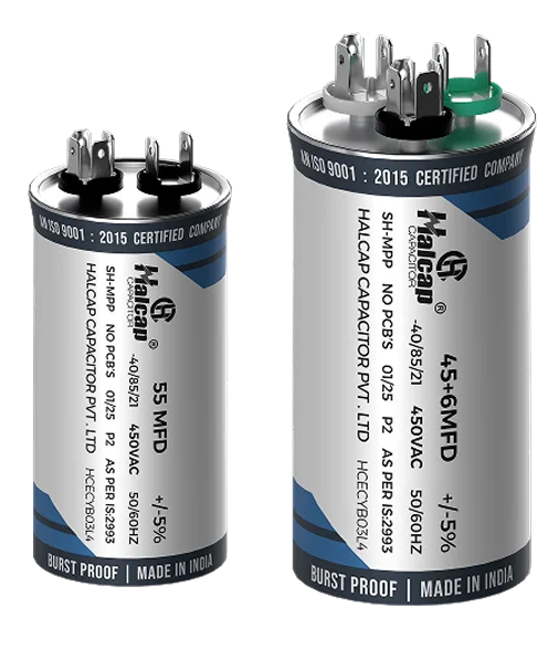 Air Conditioning Capacitors Single/Dual