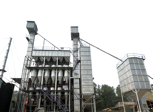 Paddy Parboiling Dryer Plant