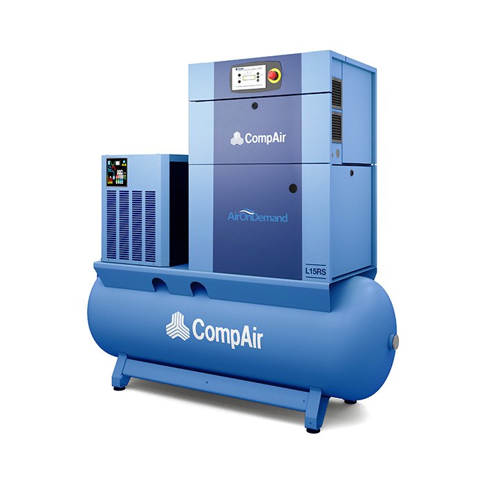 Lubricated Rotary Screw Compressor 7 – 22 Kw