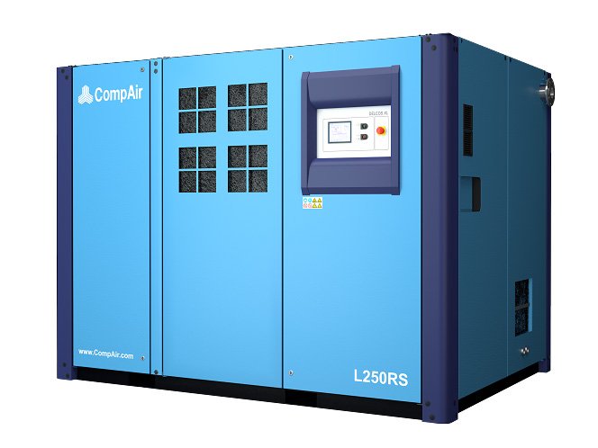 High Speed Lubricated Screw Compressors 160 – 250 kW