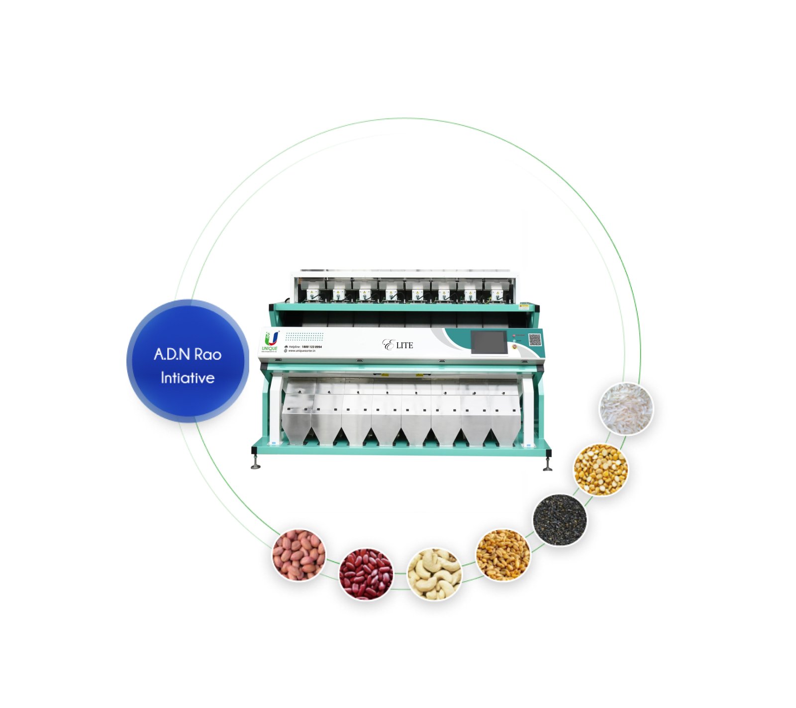 Elite Spices Color Sorter Machine