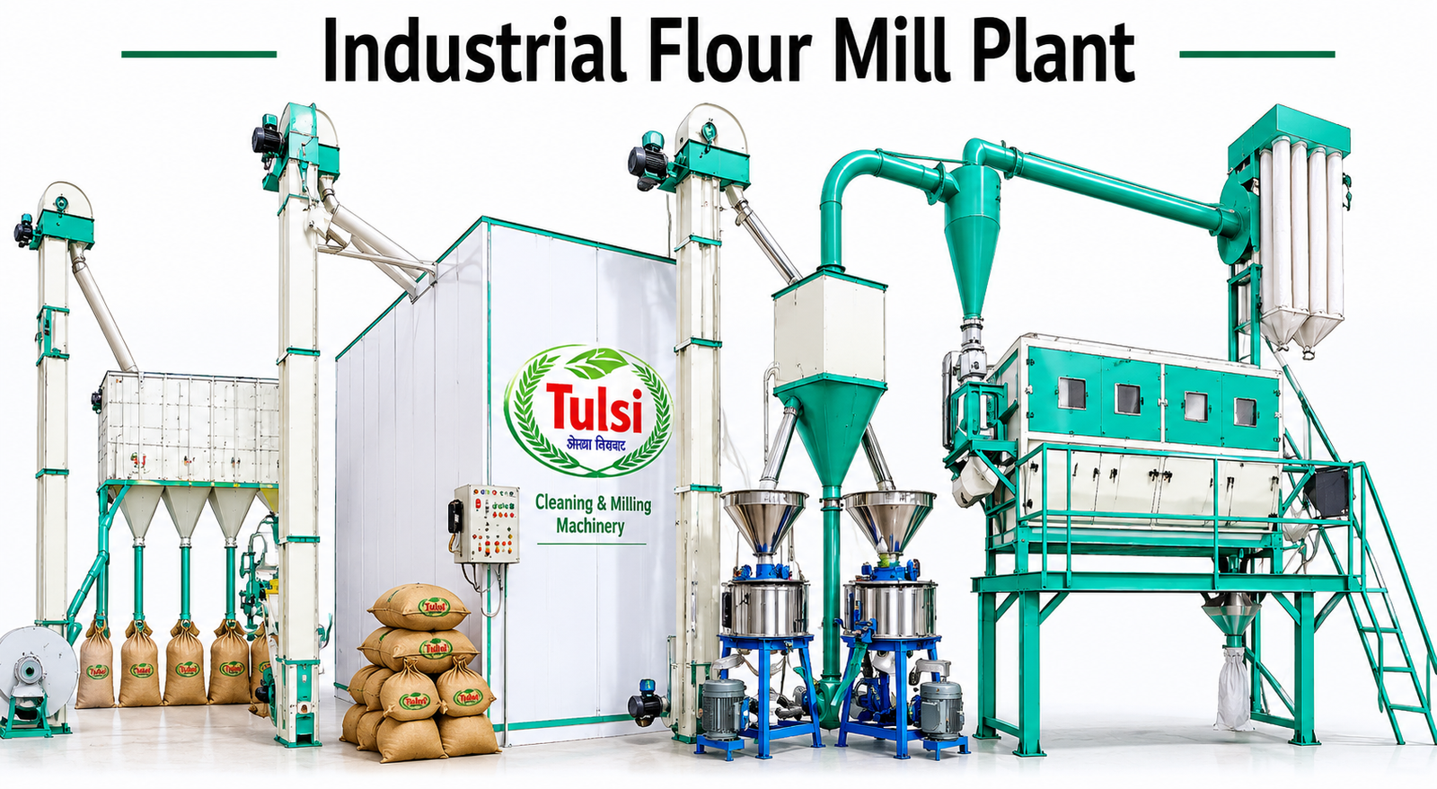 Industrial Atta Chakki Plant
