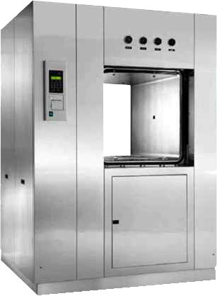 Horizontal Rectangular Sliding Double Door Autoclave