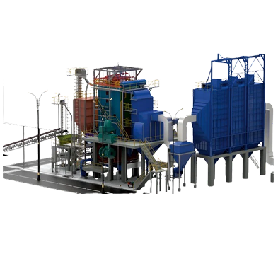 Single Drum Corner Tube Boiler