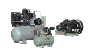 Lubricated Reciprocating Air Compressor