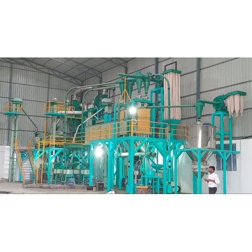 Industrial Atta Chakki Plant with Vibro Cleaning