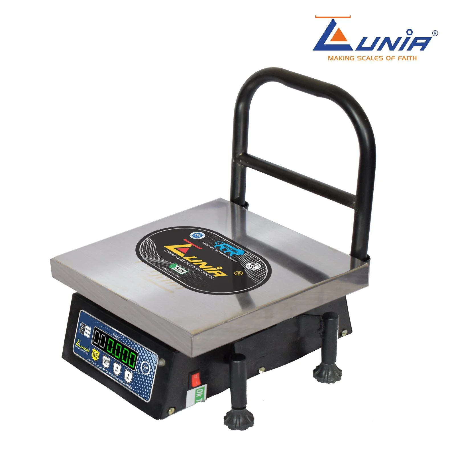 300 X 300 mm MOBILE SCALE
