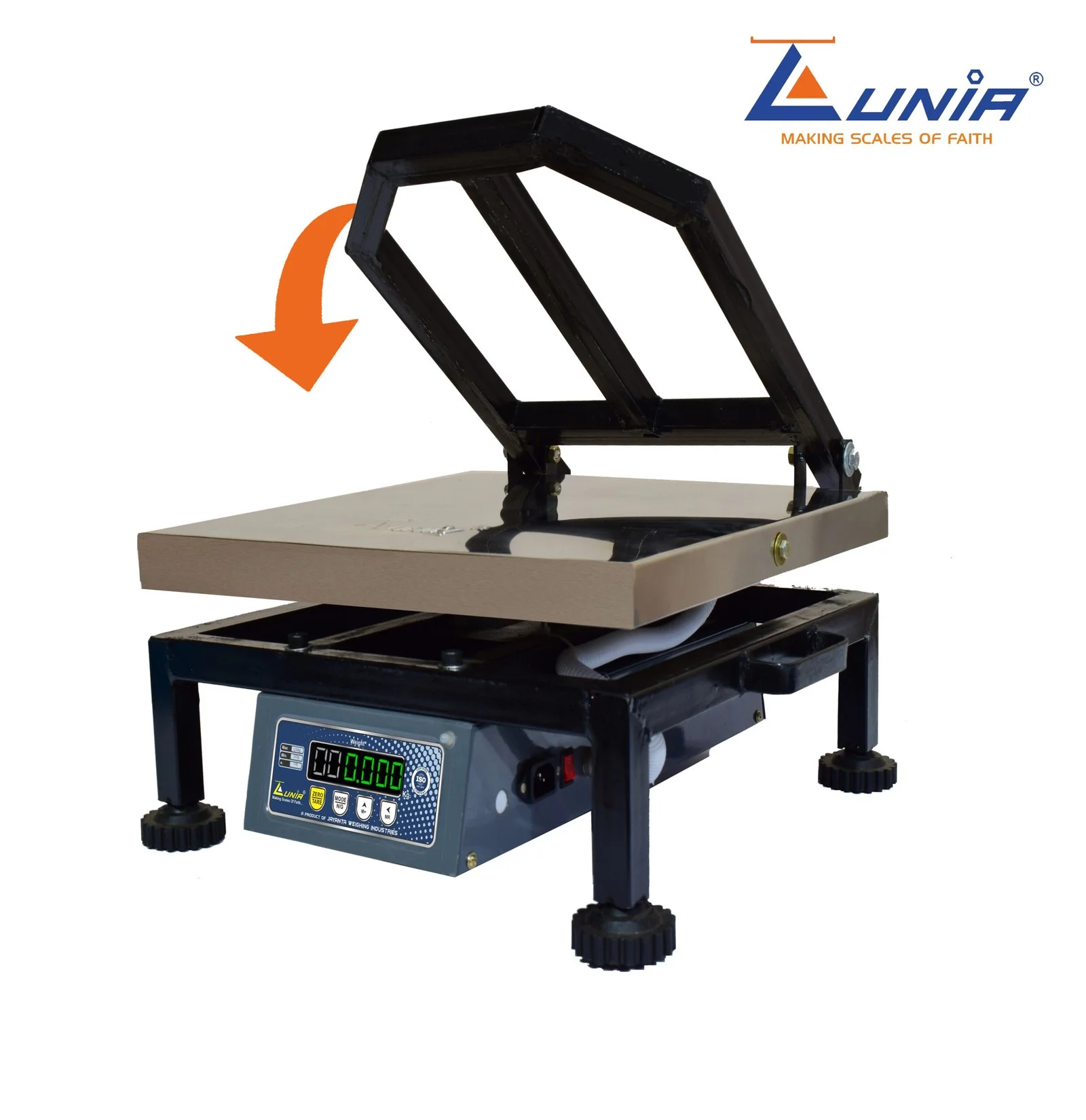 400 X 400 mm MOBILE SCALE (F/B)