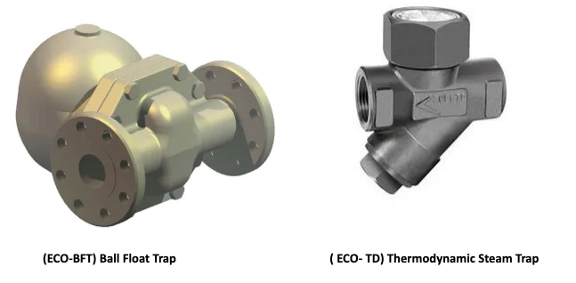Ball Float Trap & Thermodynamic Steam Trap
