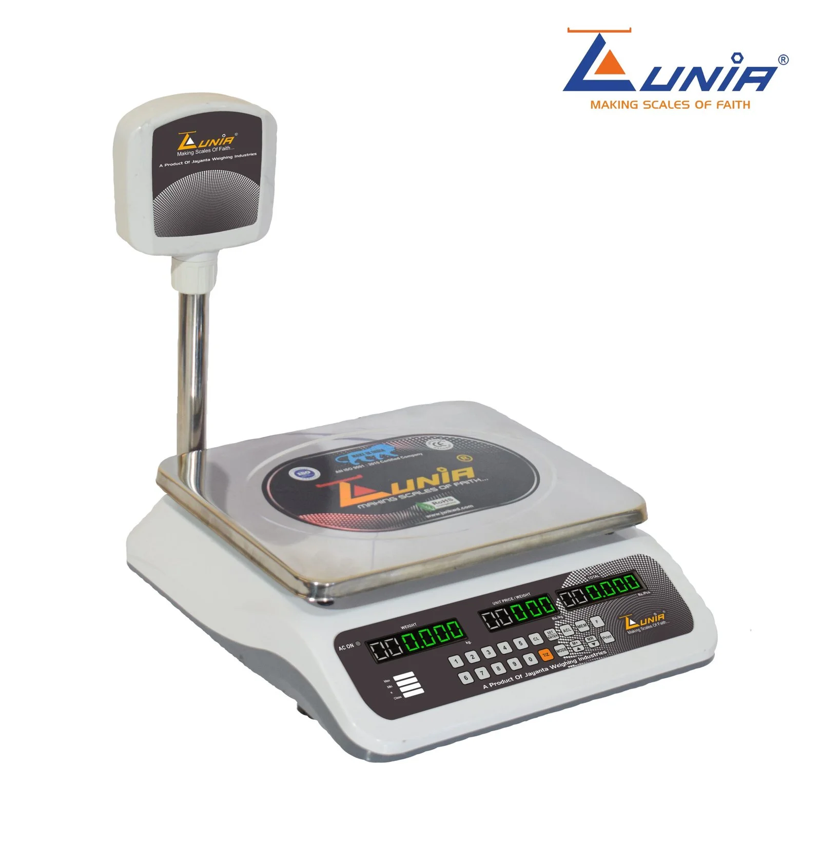 PRICE COMPUTING SCALE (Pole Display)