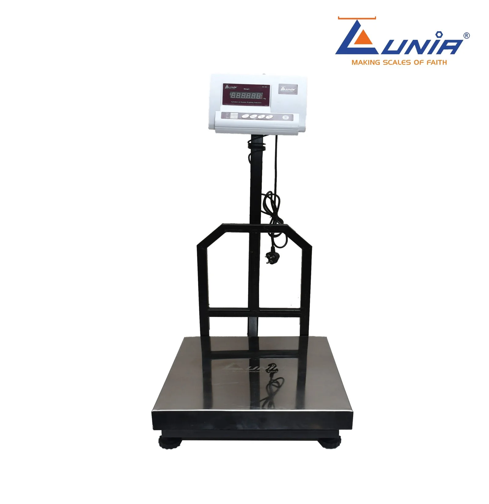 Platform Weighing Scale (400 × 400 mm – Heavy Duty)