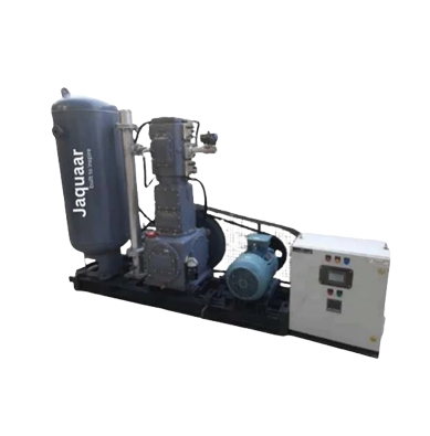 High pressure oil free air compressor for PET