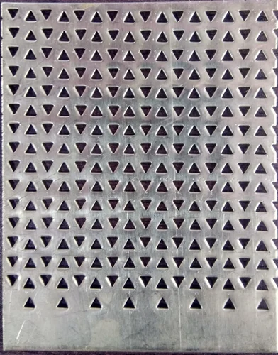 TRIANGULAR PERFORATED SHEET