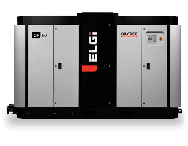 Electric Oil-Free Screw Air Compressors (45–450 kW)