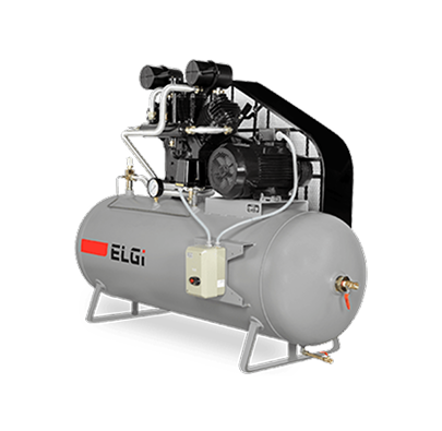 3–40 HP Single & Two-Stage Industrial Reciprocating Air Compressors